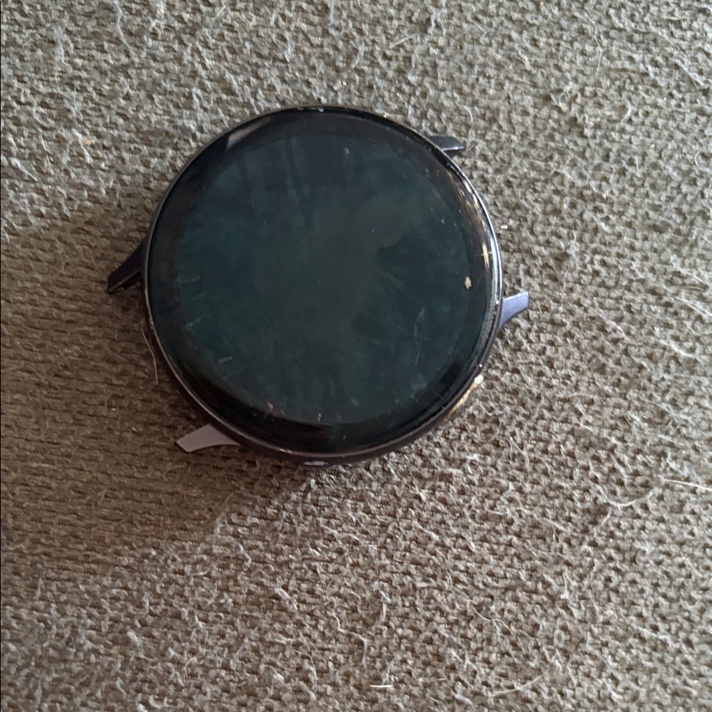 Black  Samsung galaxy watch